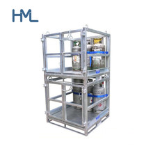 Heavy Duty Customized Hot-DIP Galvanized LPG Metal Gas Cylinder Cages